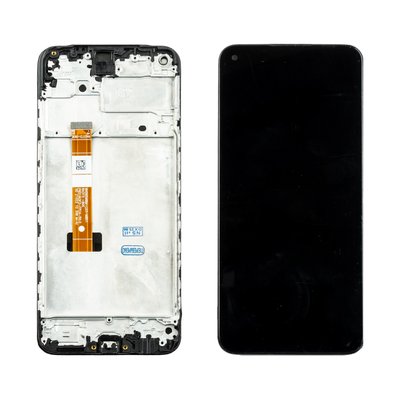 Дисплей OPPO A32(2020)/A53 з чорним тачскрином і рамкою 00-00024488 фото
