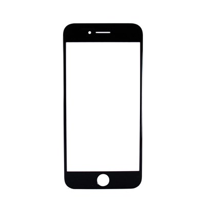 Скло на дисплей APPLE iPhone 7 чорне 00-00016140 фото