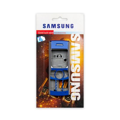 Корпус SAMSUNG A700 A7 темно-синій 00-00007657 фото