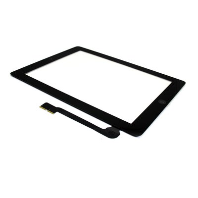 Тачскрін APPLE iPad 3/4 чорний з кнопкою Home 00-00001530 фото