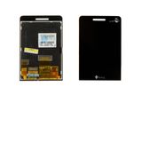 Дисплей HTC P6950 Diamond з чорним тачскріном 00-00000307 фото