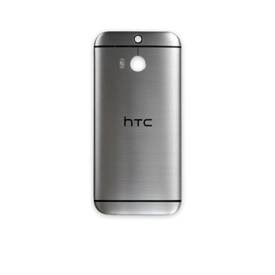 Задня кришка HTC One M8 срібляста (Б/У) 00-00018661 фото
