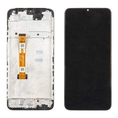 Дисплей OPPO A57S (4G) з чорним тачскрином і рамкою 00-00024490 фото