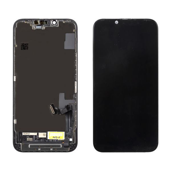 Дисплей APPLE iPhone 14 (IPS) (IN CELL) (JK) з чорним тачскріном 00-00120901 фото