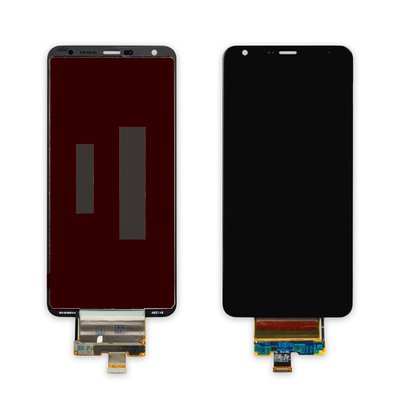 Дисплей LG Q8 (2018) з чорним тачскріном 00-00020032 фото