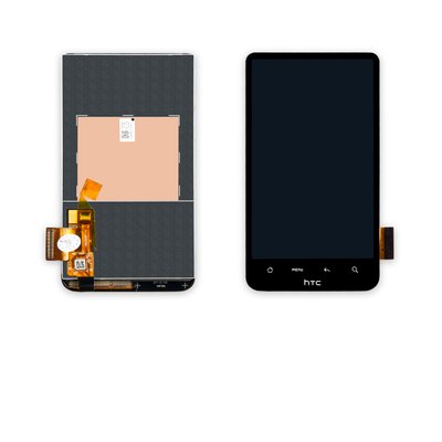 Дисплей HTC A9191 Desire HD с черным тачскрином 00-00000260 фото