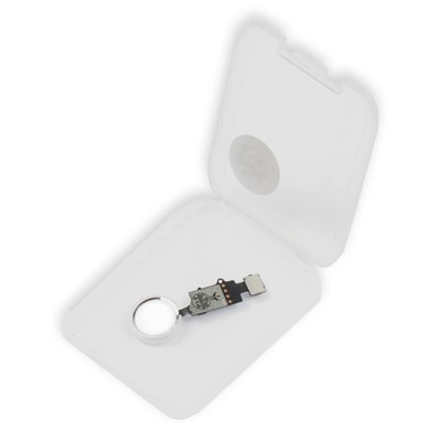 Шлейф APPLE iPhone 7/8 з кнопкою HOME з Touch біло-сріблястий 00-00022691 фото