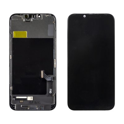 Дисплей APPLE iPhone 14 (IPS) (IN CELL) (ZY) (COF) з чорним тачскріном 00-00120913 фото