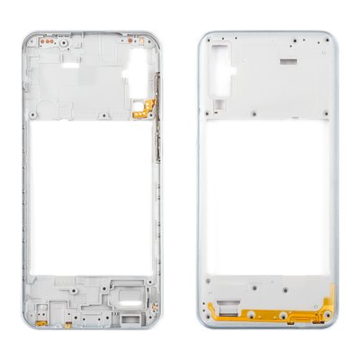 Рамка корпусна SAMSUNG A505 Galaxy A50 (2019), срібляста 00-00024932 фото