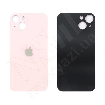 Задня кришка APPLE iPhone 13 рожева (великі отвори) 00-00025009 фото