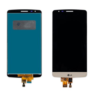 Дисплей LG D690 G3 Stylus із золотистим тачскріном 00-00020271 фото