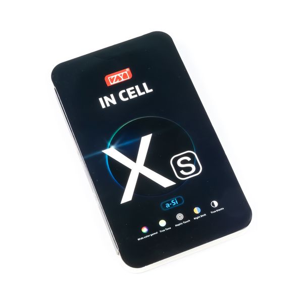 Дисплей APPLE iPhone XS (IPS) (IN CELL) (ZY) (ASI HD+) з чорним тачскріном 00-00120916 фото