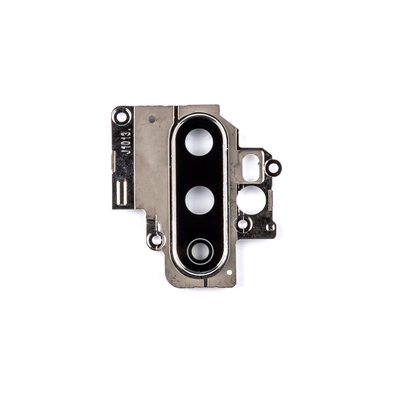 Стекло камеры OPPO A5 (2020) с серебристой рамкой 00-00121126 фото