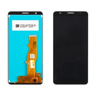 Дисплей ZTE Blade A3 (2020) із чорним тачскрином 00-00024306 фото