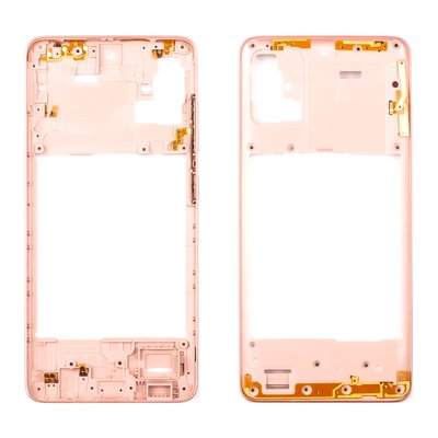 Рамка корпусная SAMSUNG A515 Galaxy A51 (2020), розовая 00-00024936 фото