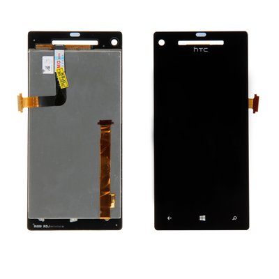 Дисплей HTC C620е 8X с черным тачскрином 00-00000269 фото