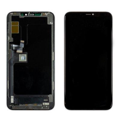 Дисплей APPLE iPhone11 PRO Max (IPS) (IN CELL) (ZY) (COF) з чорним тачскріном 00-00021731 фото