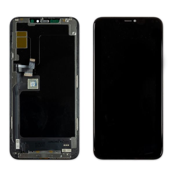 Дисплей APPLE iPhone11 PRO Max (IPS) (IN CELL) (ZY) (COF) з чорним тачскріном 00-00021731 фото