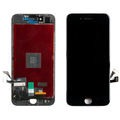 Дисплей APPLE iPhone 8/SE (2020) с черным тачскрином 00-00020003 фото