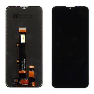 Дисплей MOTOROLA E7/E7i Power/E7 Power (2021) із чорним тачскрином 00-00022953 фото