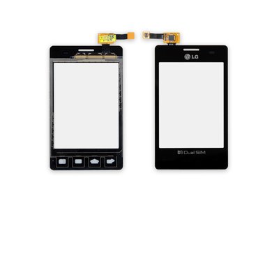 Тачскрин LG E405 L3 Dual черный 00-00002033 фото