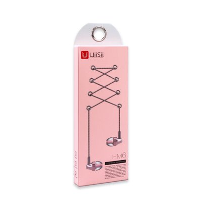 Навушники UiiSii HM6, рожеві 00-00020883 фото