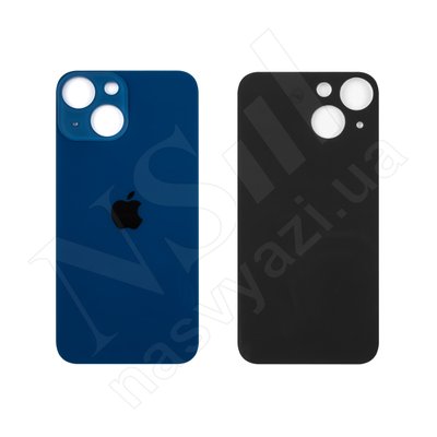 Задня кришка APPLE iPhone 13 Mini синя (великі отвори) 00-00025003 фото