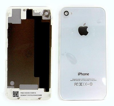 Задня кришка на APPLE iPhone 4S біла 00-00008211 фото