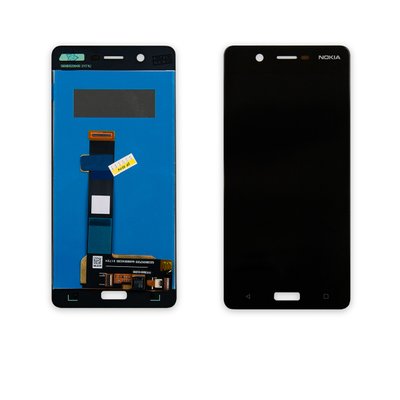 Дисплей NOKIA 5 Dual Sim (TA-1053) с черным тачскрином 00-00018736 фото
