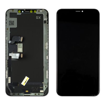 Дисплей APPLE iPhone XS Max (AMOLED) (GX) с черным тачскрином 00-00020940 фото