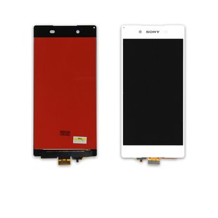 Дисплей SONY E6533/E6553 Xperia Z3 Plus c білим тачскріном 00-00001455 фото