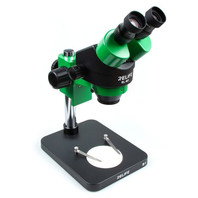 Мікроскоп RELIFE RL-M3-B1 бінокулярний 10x/20 (збільшення: 7x-45x) 00-00021392 фото