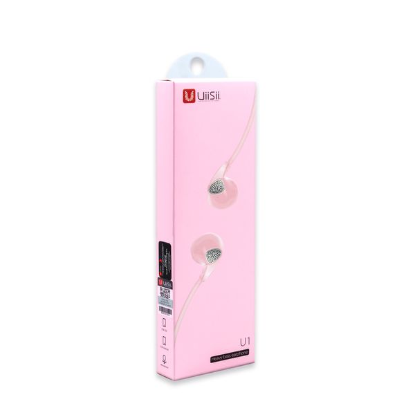 Навушники UiiSii U1, рожеві 00-00020889 фото