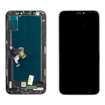 Дисплей APPLE iPhone XS (IPS) с черным тачскрином 00-00021467 фото