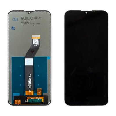 Дисплей MOTOROLA G8 Power Lite (XT2055) (2020) с черным тачскрином 00-00022593 фото