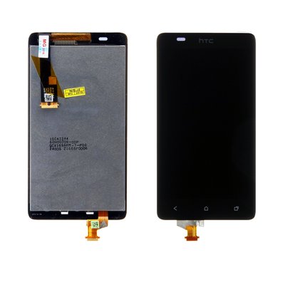 Дисплей HTC Desire 400 с черным тачскрином 00-00000276 фото