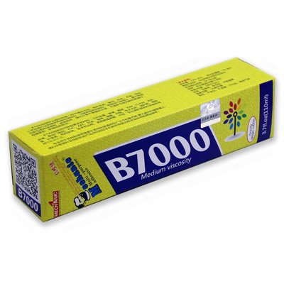 Клей MECANIC B-7000 (110 мл) силіконовий, в тюбику з дозатором 00-00015591 фото