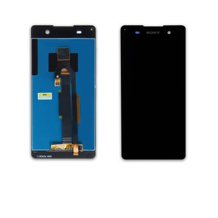 Дисплей SONY F3311 Xperia E5 c чорним тачкрином 00-00016540 фото