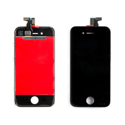 Дисплей APPLE iPhone 4 с черным тачскрином 00-00100132 фото