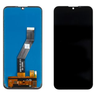 Дисплей MOTOROLA E6S (XT2053) (2020) з чорним тачскріном 00-00022952 фото