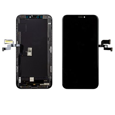 Дисплей APPLE iPhone XS (AMOLED) (GX) с черным тачскрином 00-00019900 фото