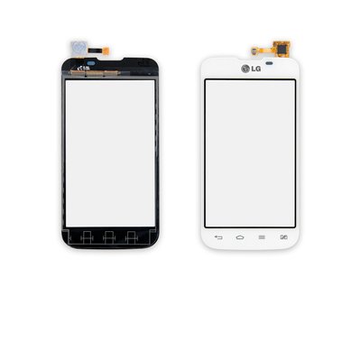 Тачскрин LG E455 L5 2 Dual белый 00-00002045 фото