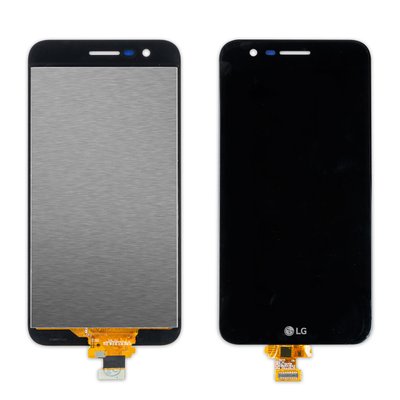 Дисплей LG K10 (2017) M250 з чорним тачскріном 00-00017065 фото