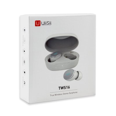 Навушники Bluetooth UiiSii TWS-16 бездротові, білі 00-00020864 фото