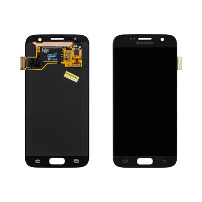 Дисплей SAMSUNG G930 Galaxy S7 (OLED) із чорним тачскрином 00-00019979 фото