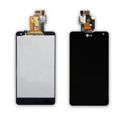 Дисплей LG E970/E971/E973/E975/E976 Optimus G з чорним тачскріном 00-00000524 фото