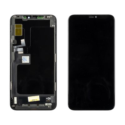 Дисплей APPLE iPhone 11 PRO Max (IPS) (IN CELL) (ZY) (ASI) с черным тачскрином 00-00121398 фото
