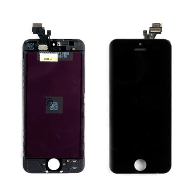 Дисплей APPLE iPhone 5 з чорним тачскріном 00-00019566 фото