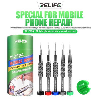 Набір викруток RELIFE RL-728A для розбирання смартфонів 00-00025498 фото