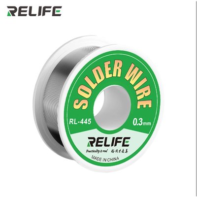 Припій RELIFE RL-445 (0.3 мм) (25 г) 00-00025540 фото